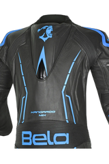 BELA-1PC tuta ROCKET MIX CANGURO NERO/Blu 