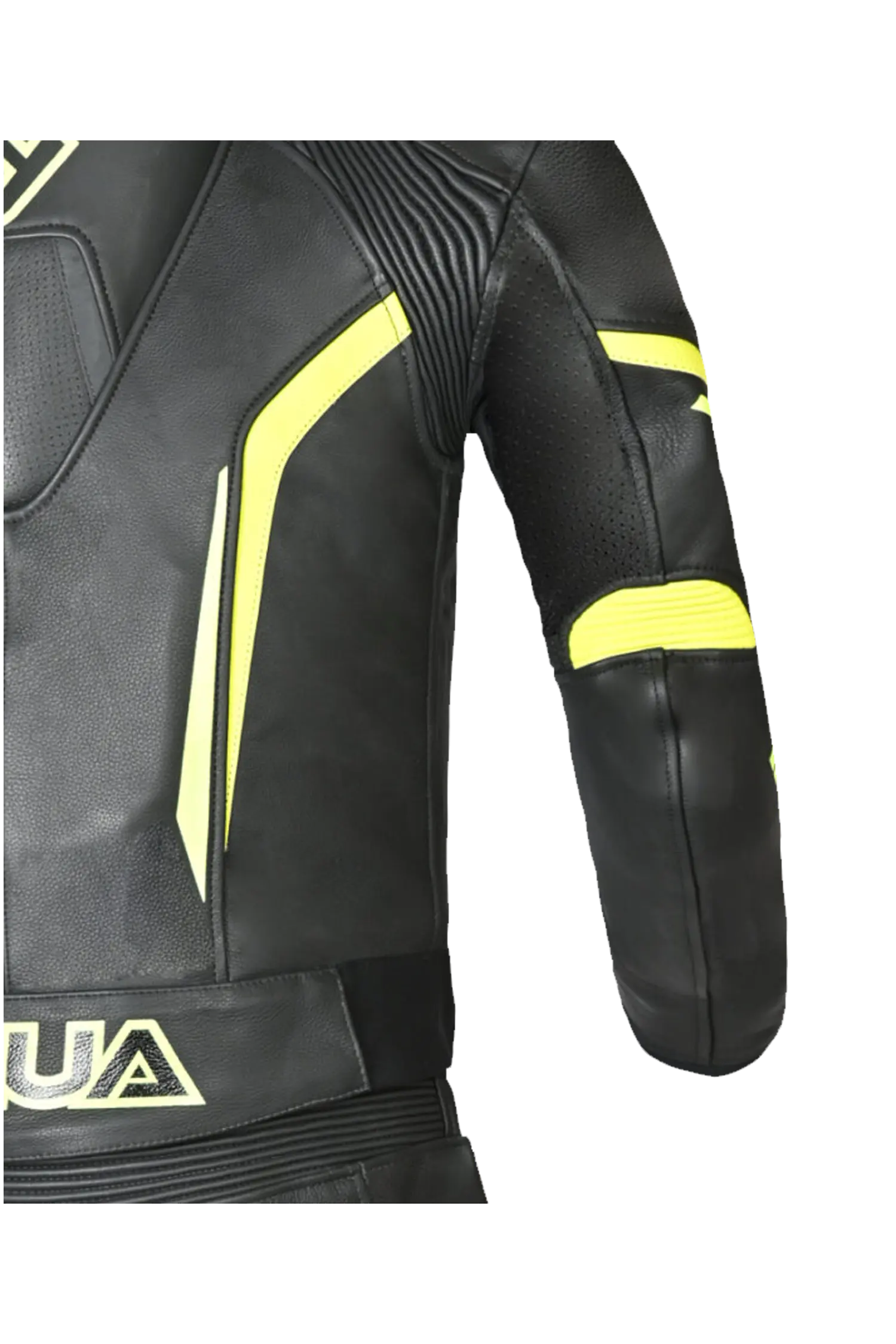Shua Infinity Tuta Moto 2 pezzi Nero/Giallo 