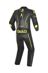 Bela Rocket Nero giallo 1PC Tute Pelle Di Canguro Mix Uomo 