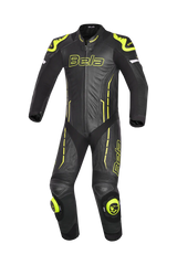 Bela Rocket Nero giallo 1PC Tute Pelle Di Canguro Mix Uomo 