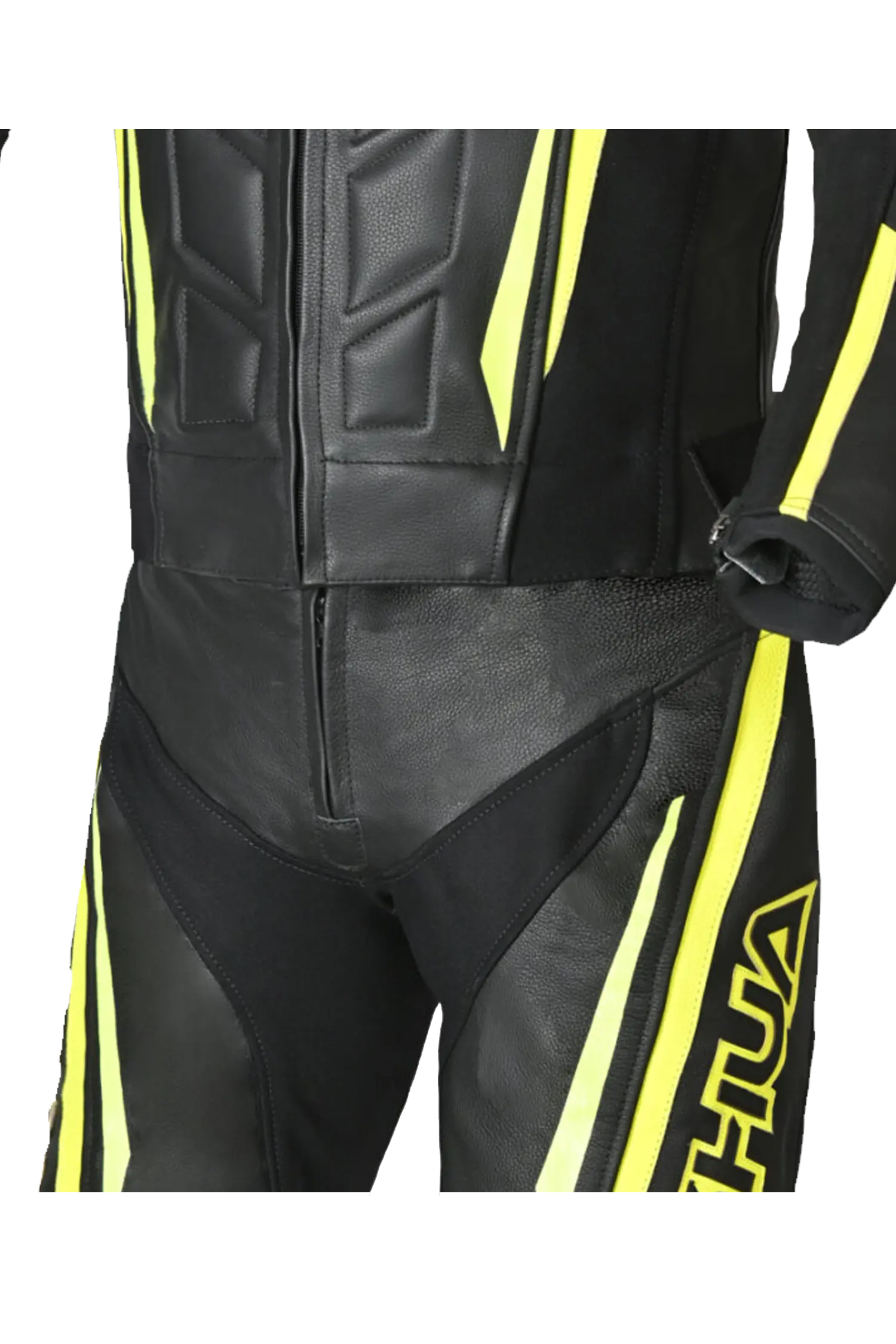 Shua Infinity Tuta Moto 2 pezzi Nero/Giallo 