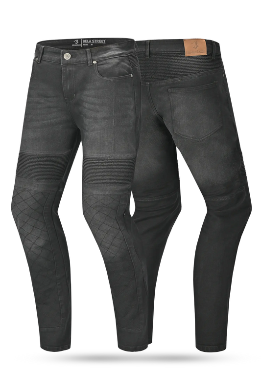 BELA - Pantalón Denim Jeans Street Lady CE Vaquero Negro 