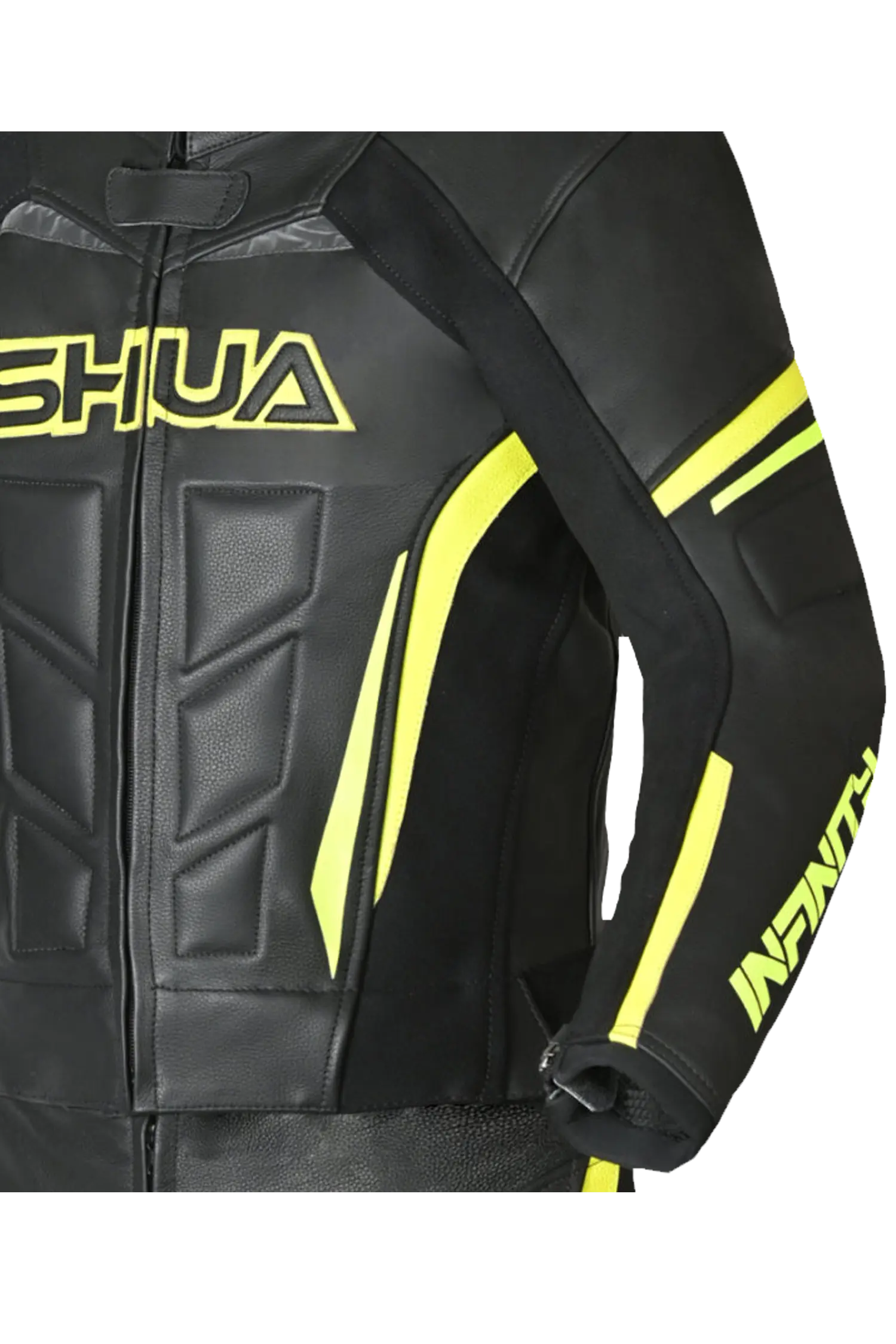 Shua Infinity Tuta Moto 2 pezzi Nero/Giallo 