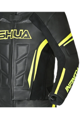 Shua Infinity Tuta Moto 2 pezzi Nero/Giallo 