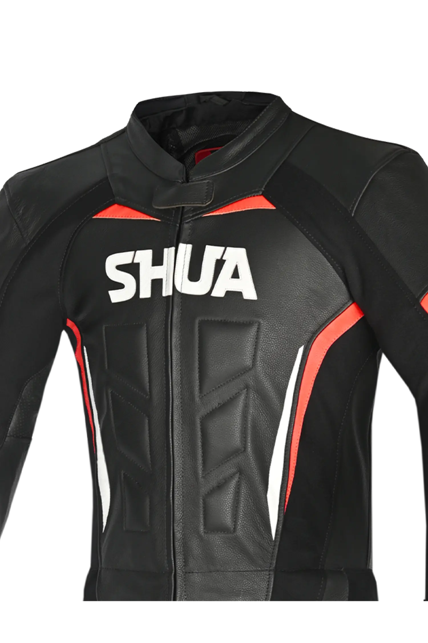Shua Infinity Tuta Moto 2 pezzi Nero/Rosso 