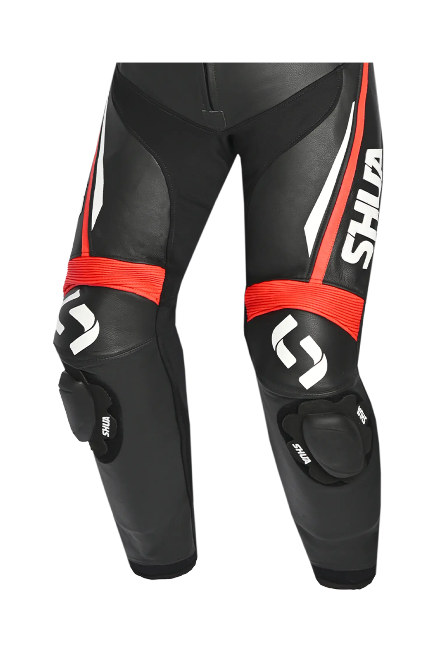 Shua Infinity Tuta Moto 2 pezzi Nero/Rosso 