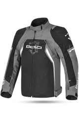 Bela Cordaniel Giacca moto Nera/Grigio scuro 