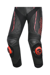 BELA-1PC tuta ROCKET MIX CANGURO NERO/ROSSO 