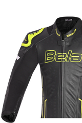Bela Rocket Nero giallo 1PC Tute Pelle Di Canguro Mix Uomo 