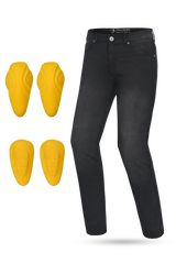Bela Rio Jeans Moto Uomo Nero 