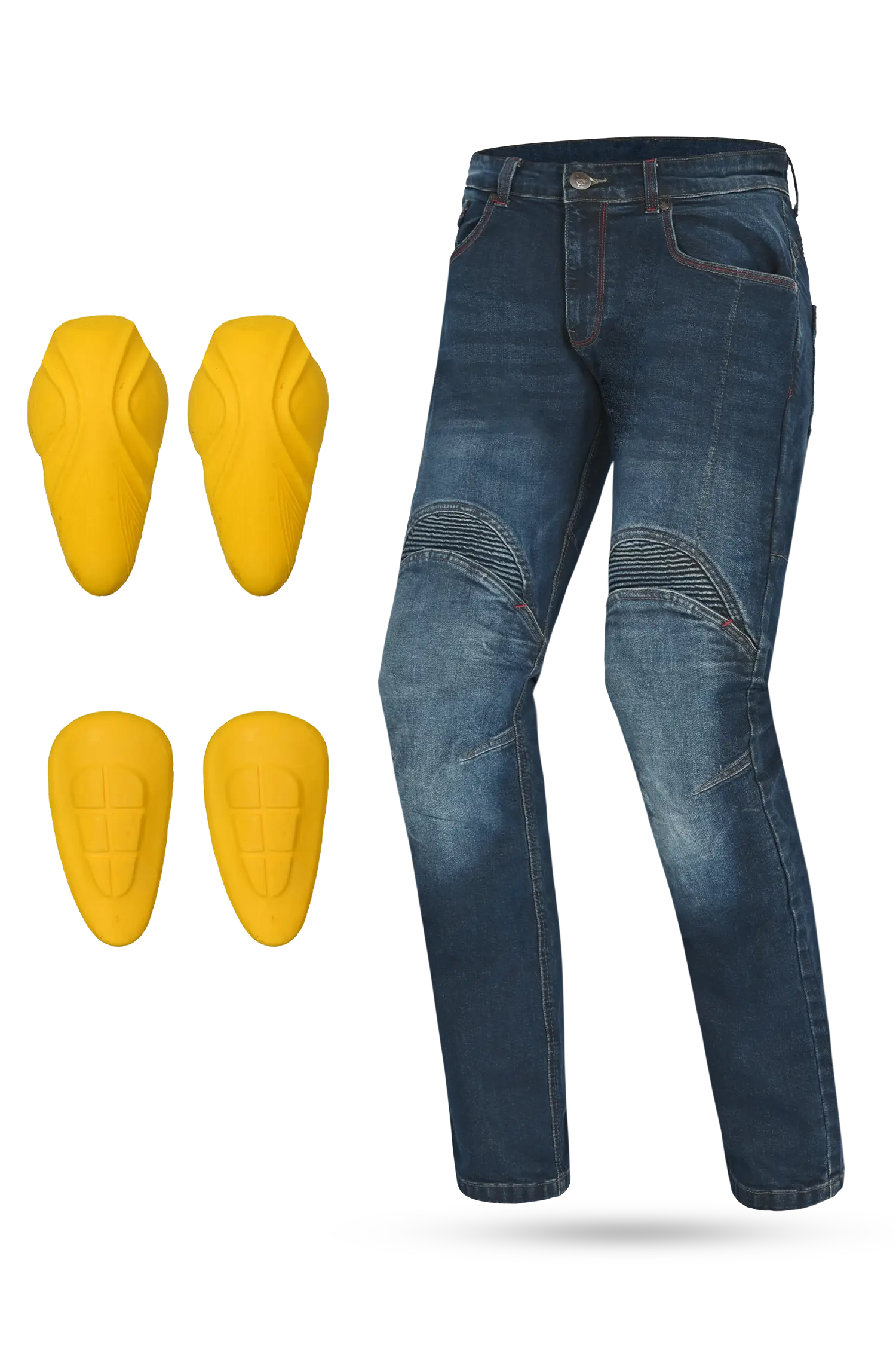 Bela Boston Jeans Moto per Uomo blu 