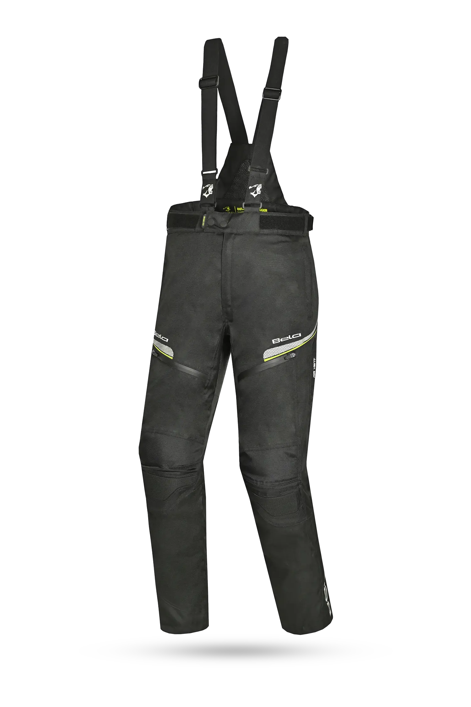 Bela Calm Digger pantaloni per Uomo 32L Nero Giallo 