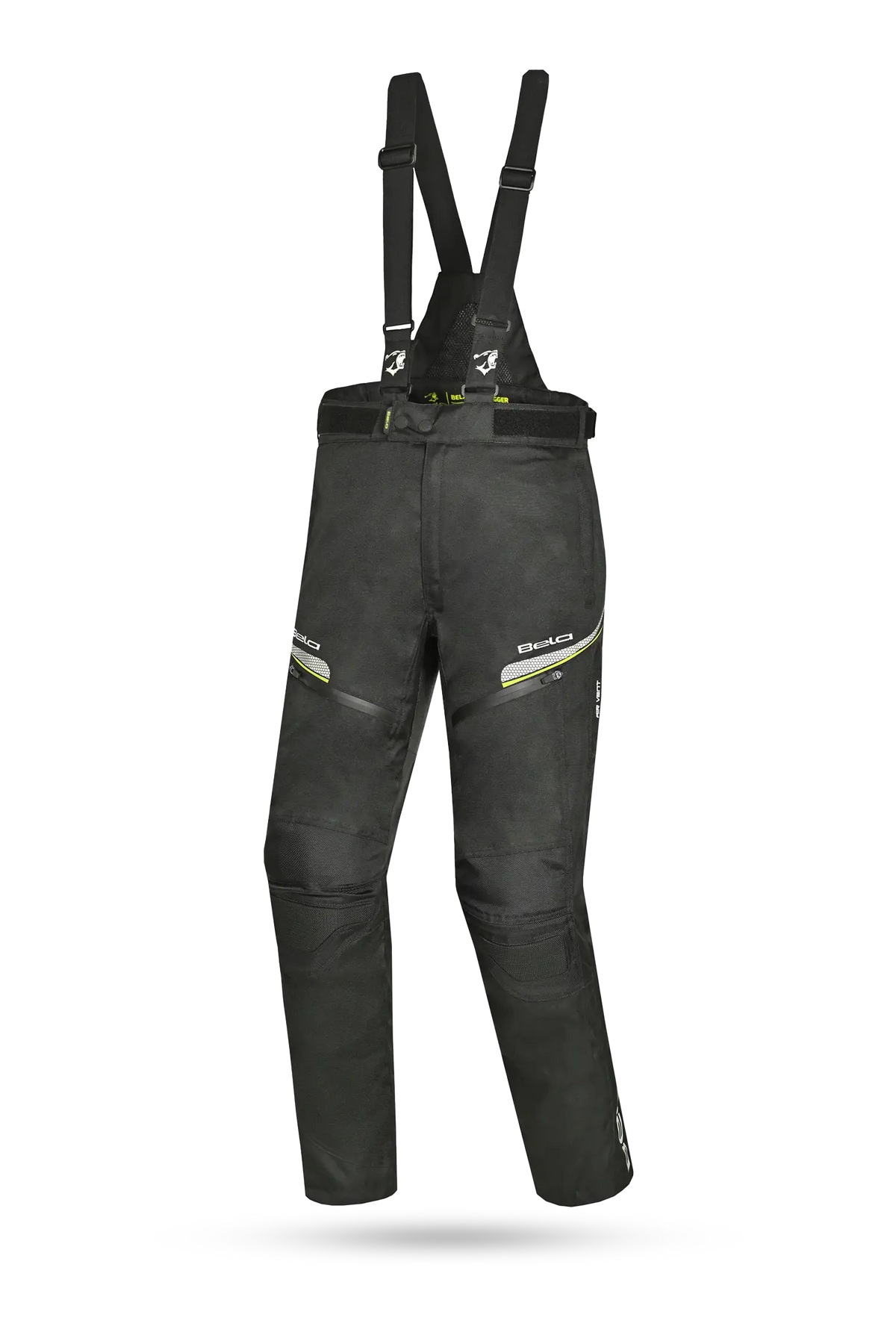 Bela Calm Digger pantaloni per Uomo 32L Nero Giallo 