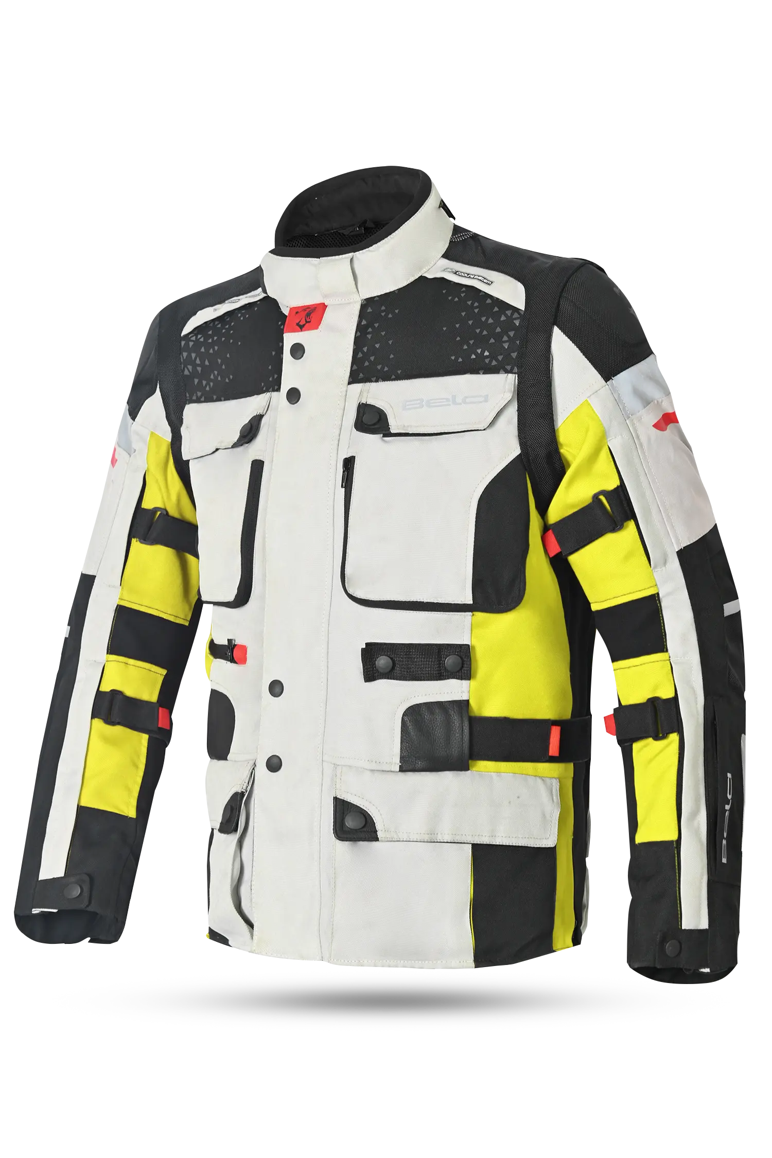 Bela Cross Road Extreme WP uomo Giacca Tre strati moto ( Maniche removibili ) 