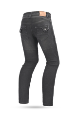 Bela Rosekin Jeans Moto per Donna Nero vaquero 