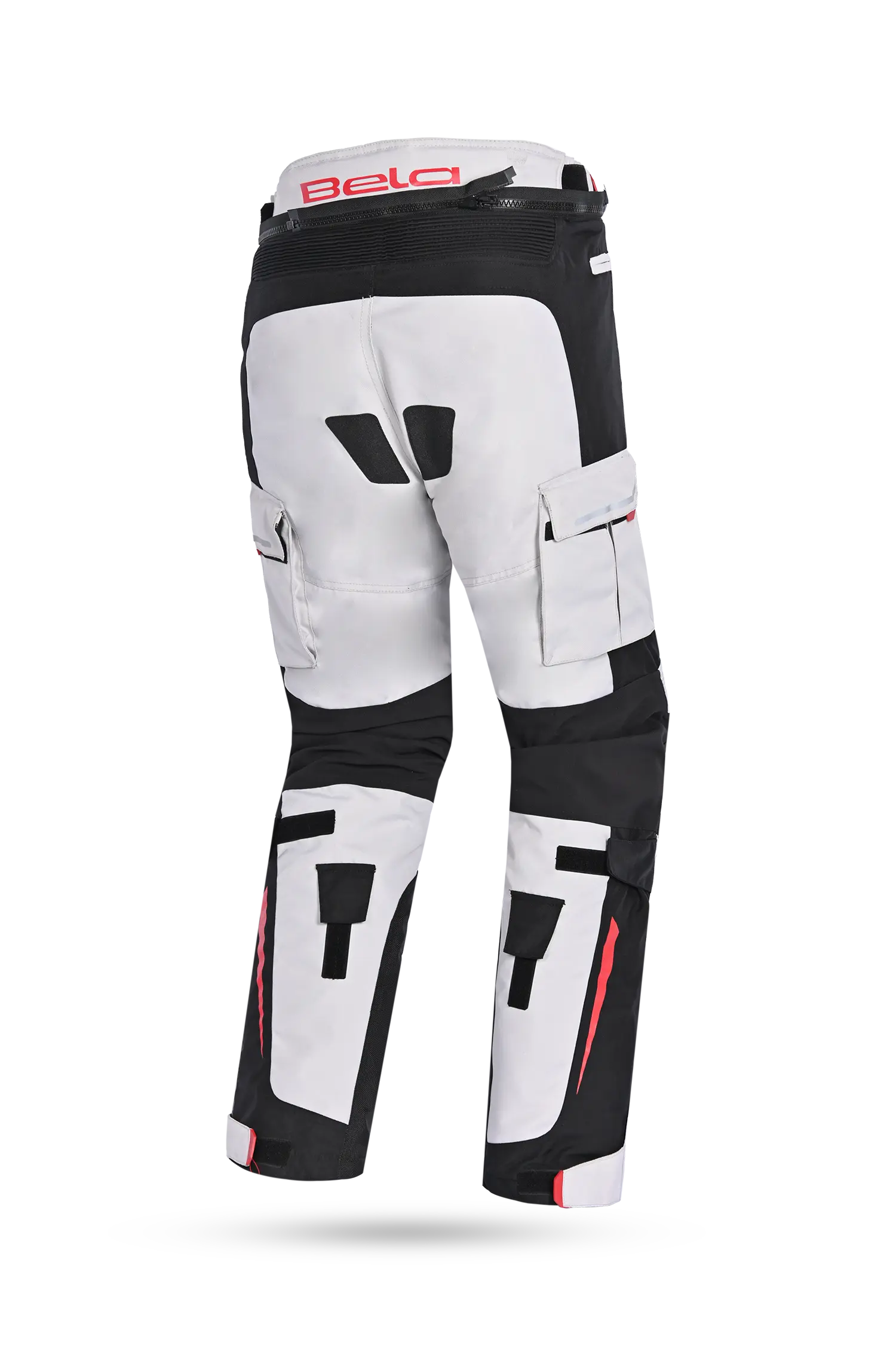 Bela Transformer Pantaloni da moto uomo Ghiaccio Nero Rosso 