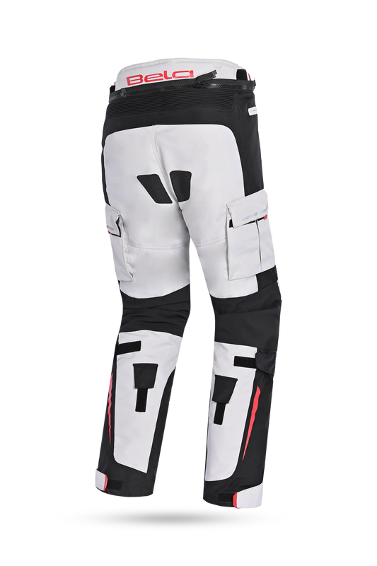 Bela Transformer Pantaloni da moto uomo Ghiaccio Nero Rosso 