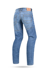 Bela Kevin (MXD-403) Jeans Moto per Uomo Blu 