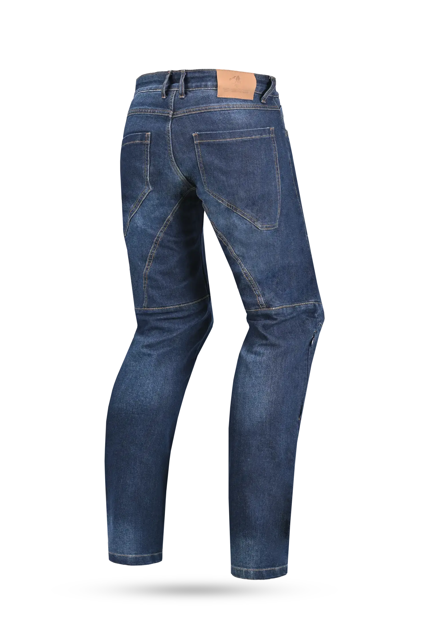 Bela Rocker Jeans 34L Moto per Uomo - Azul 