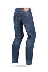 Bela Rocker Jeans 34L Moto per Uomo - Azul 