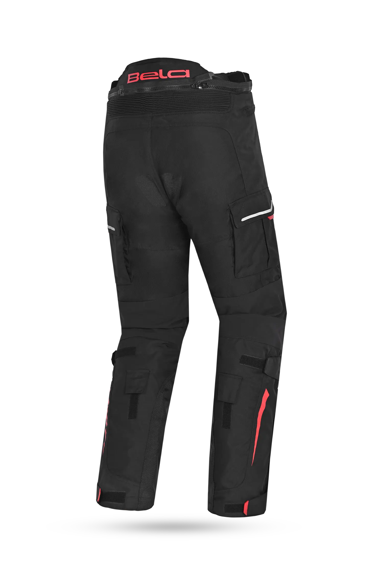 Bela Transformer Pantaloni da moto per uomo Nero/Rosso 