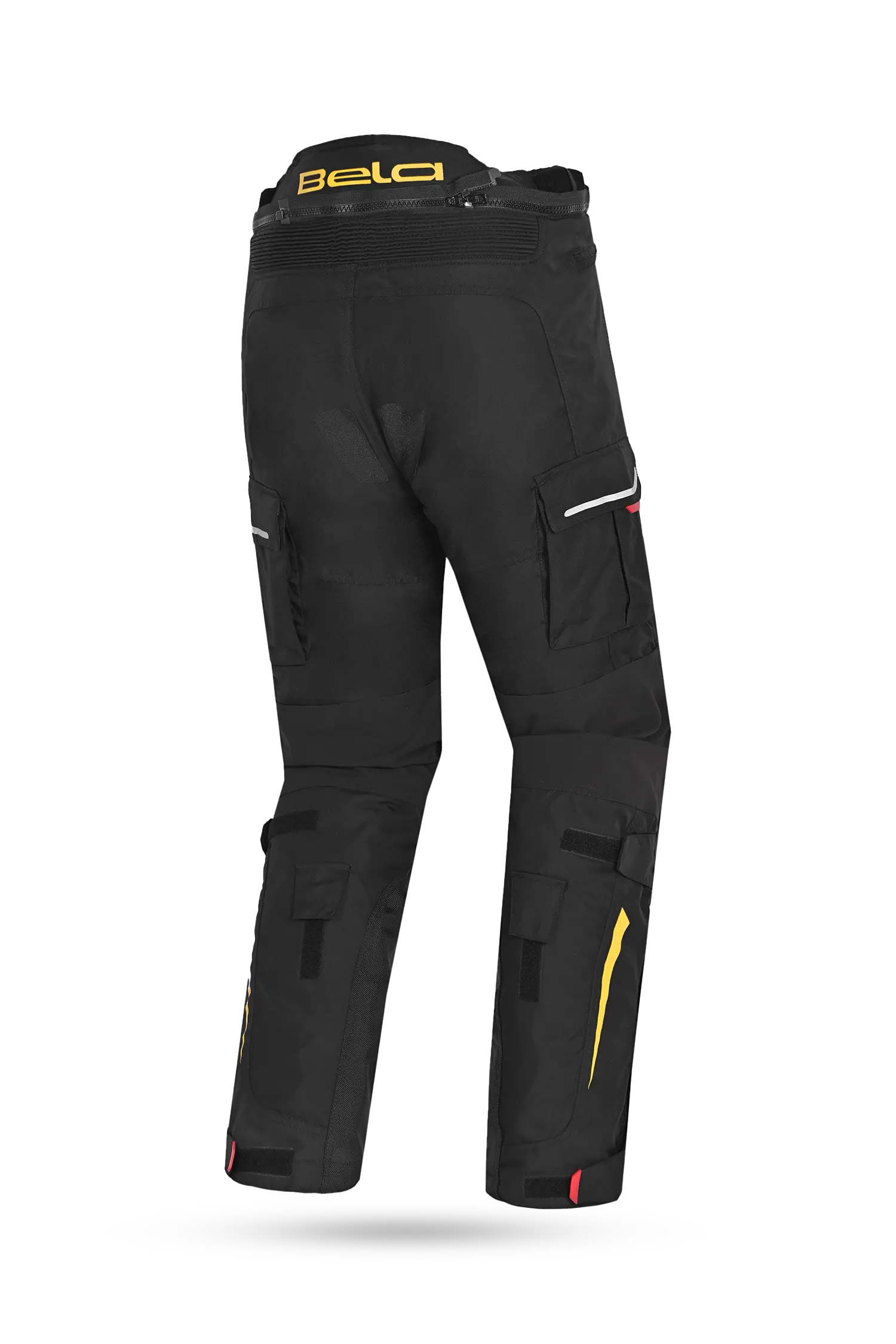 Bela Transformer Pantaloni da moto uomo Nero Giallo fluor 