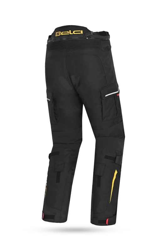 Bela Transformer Pantaloni da moto uomo Nero Giallo fluor 