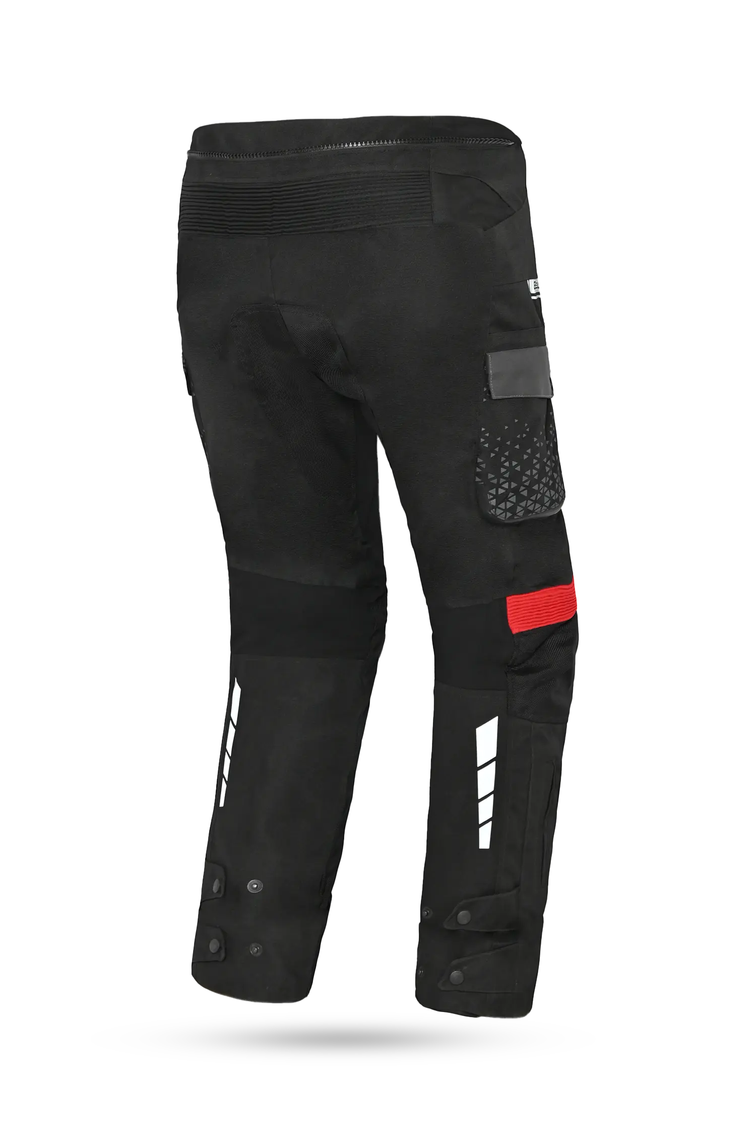 Bela Crossroad Extreme WP Pantaloni tessuto impermeabile UOMO Nero/Antracite/Rosso 