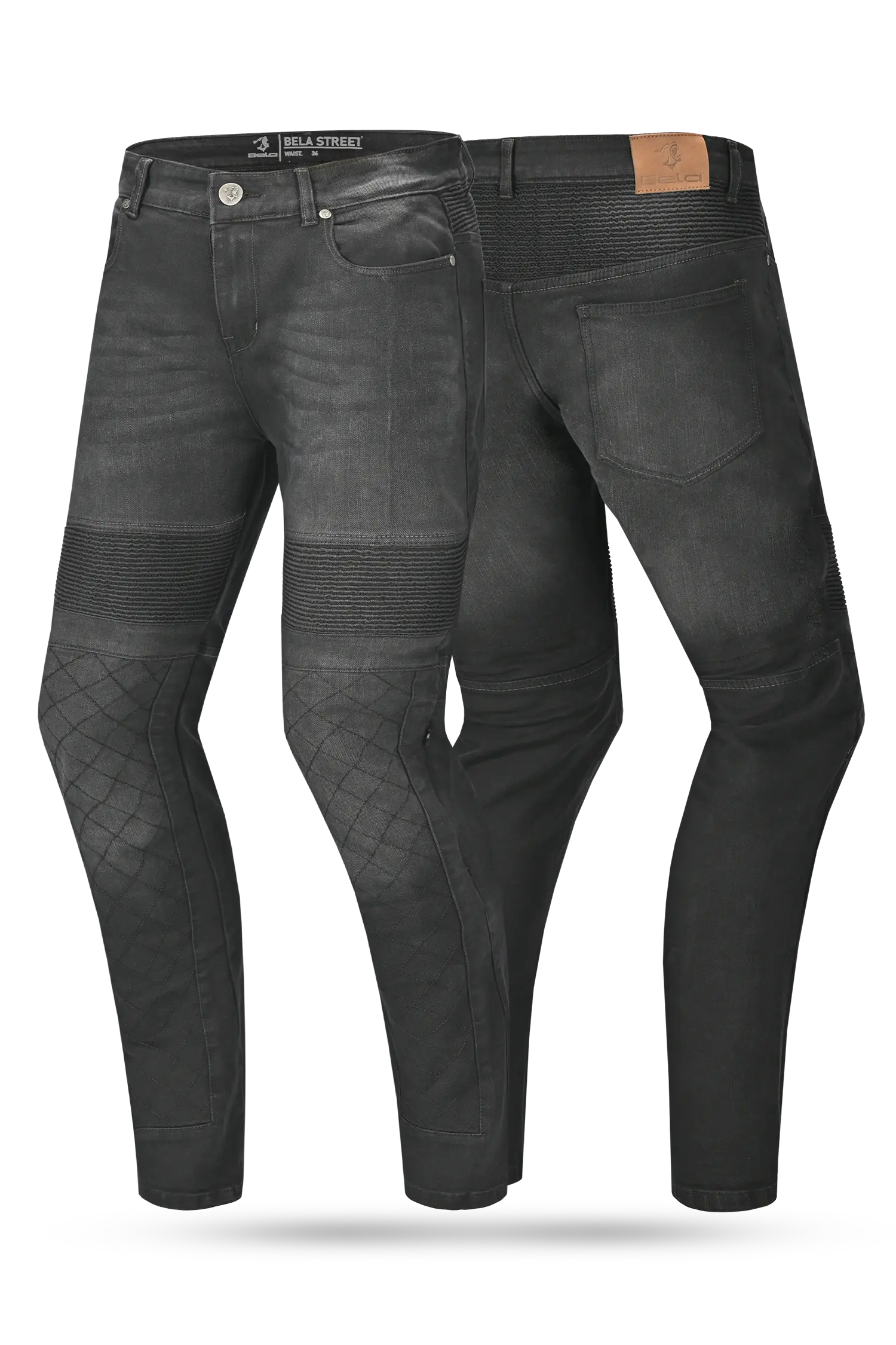 BELA - Pantalón Denim Jeans Street Lady CE Vaquero Negro 