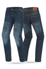 Bela Boston Jeans Moto per Uomo blu 