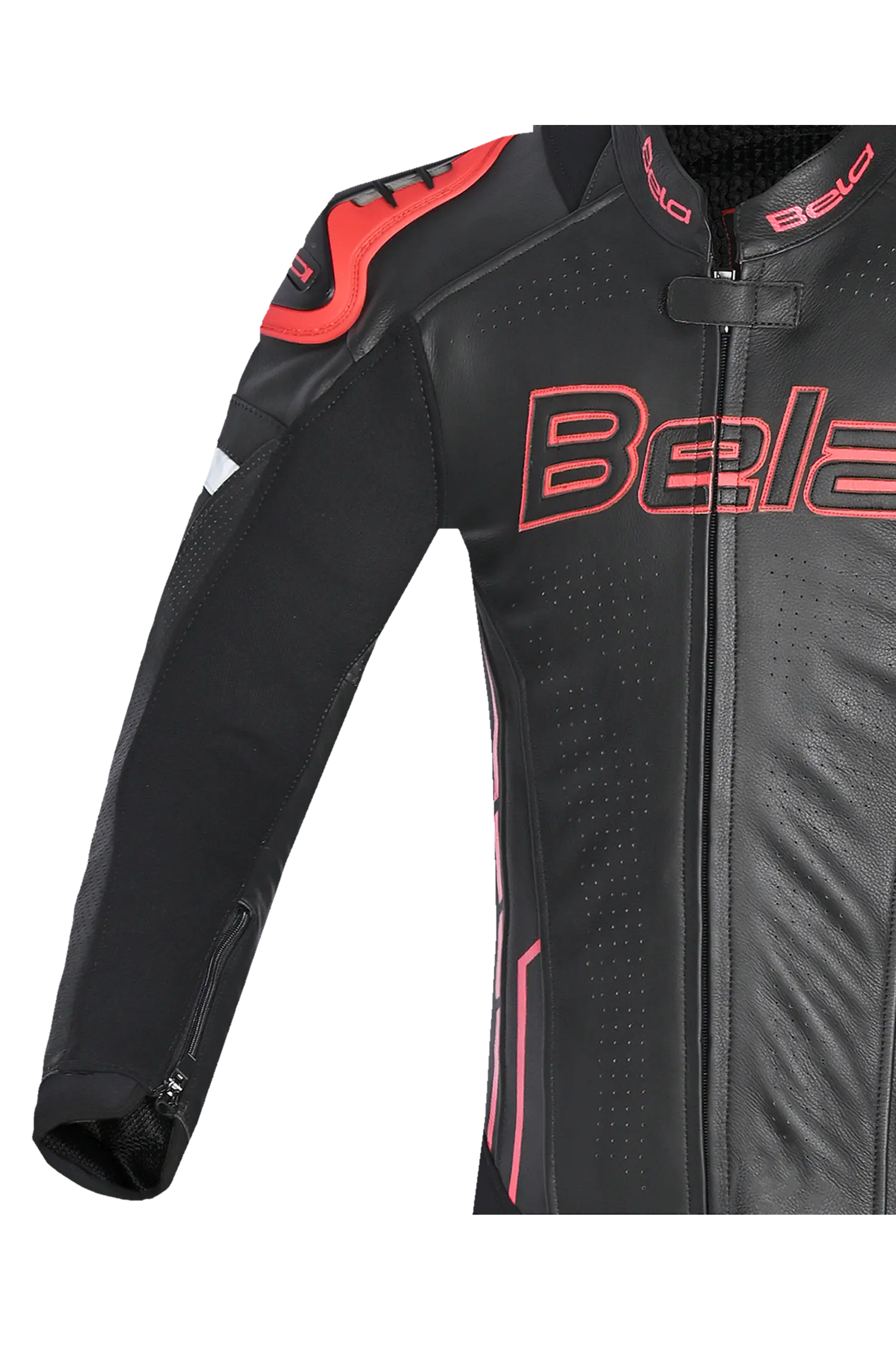 BELA-1PC tuta ROCKET MIX CANGURO NERO/ROSSO 