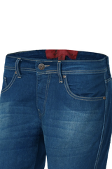 Bela Tough Rider da uomo Jeans da motociclista vintage blu 