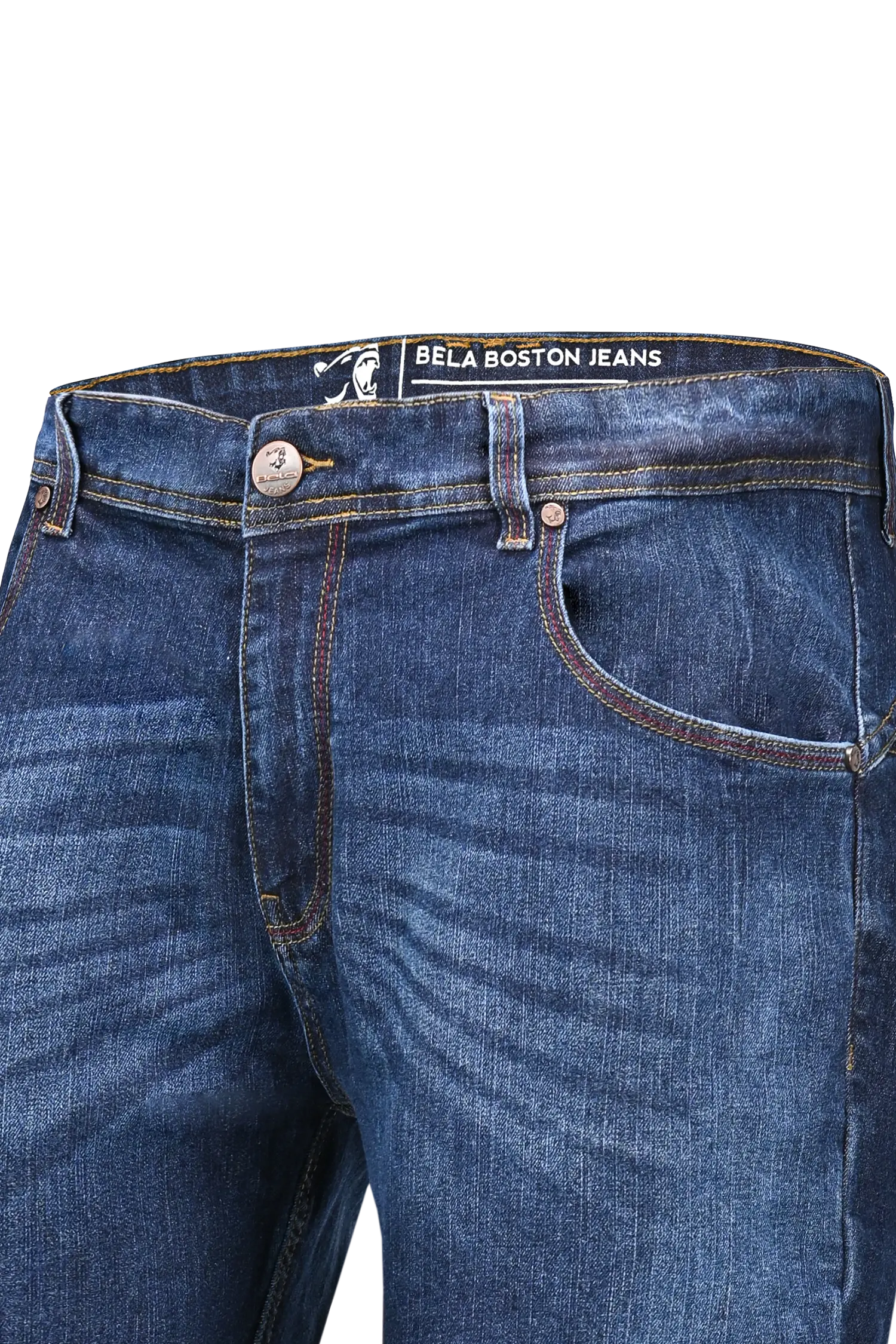 Bela Boston Jeans Moto per Uomo light blu 