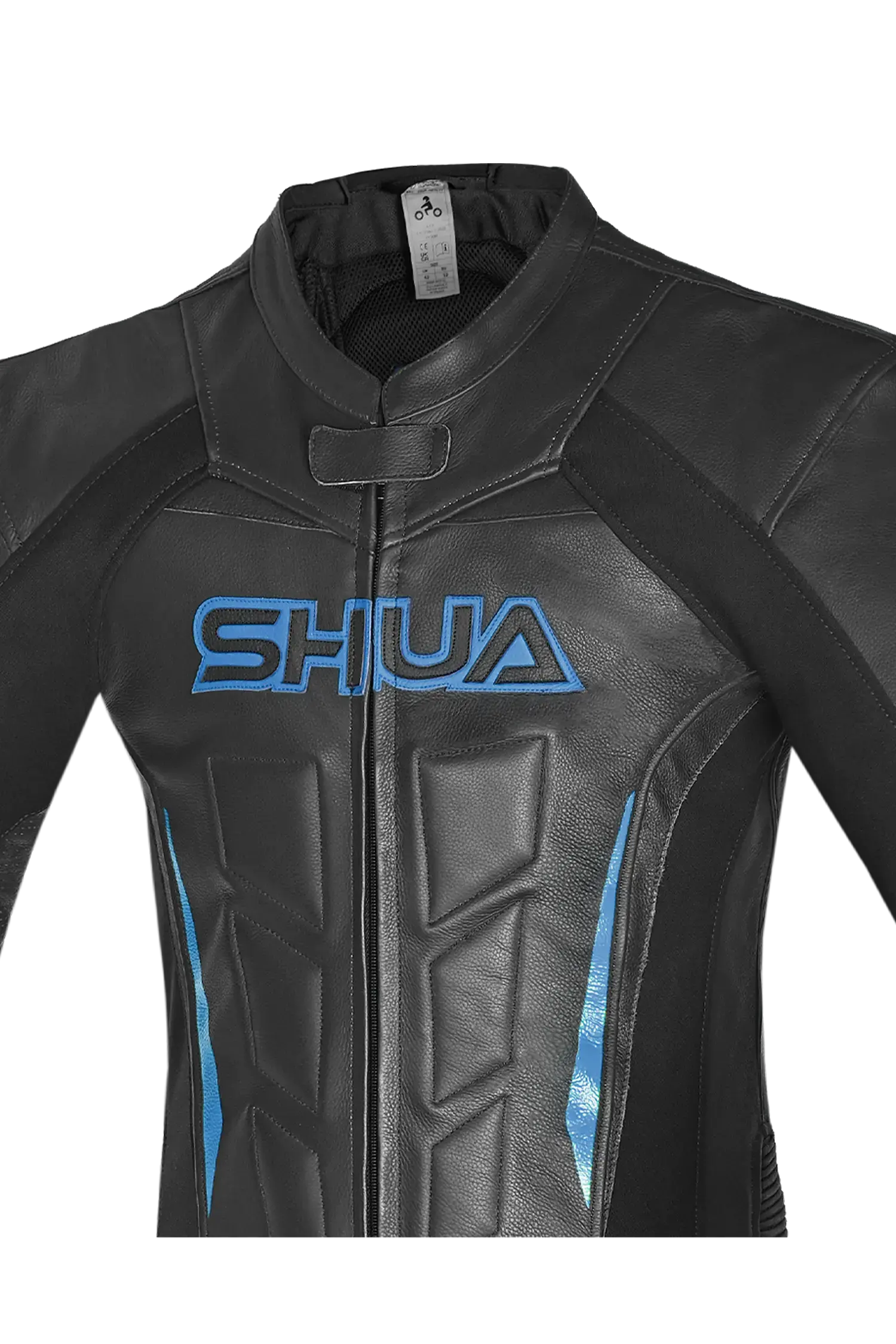 Shua Infinity Tuta Moto 2 pezzi Nero/Blu 