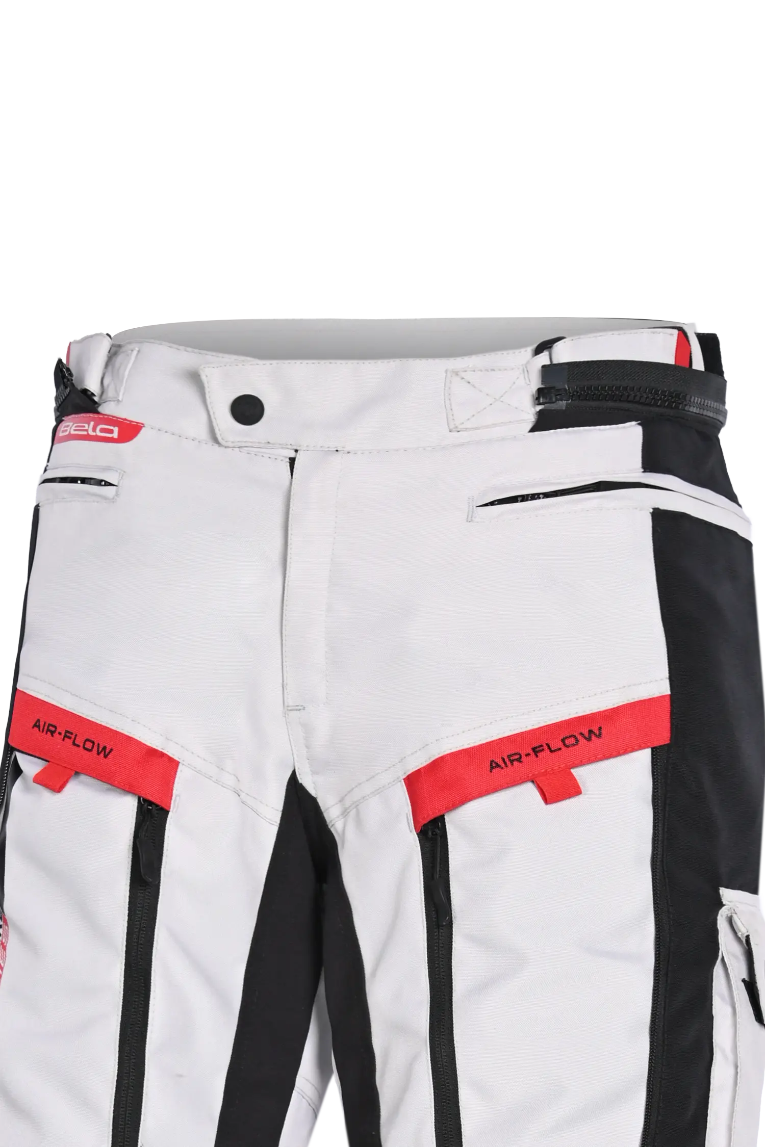 Bela Transformer Pantaloni da moto uomo Ghiaccio Nero Rosso 