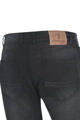 Bela Rio 32 Inseam Nero Denim jeans per moto 