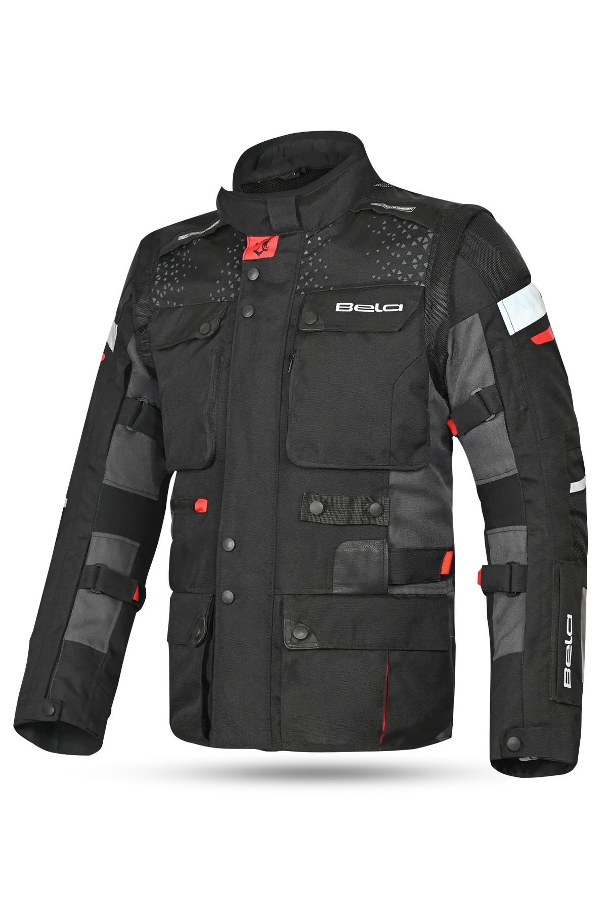 Bela Cross Road Extreme WP uomo Giacca Tre strati moto (Maniche removibili) 