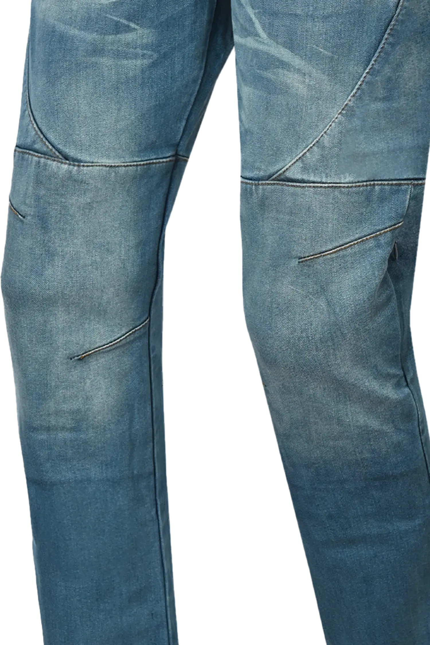 Bela Rocker Jeans Moto Uomo Azzurro 