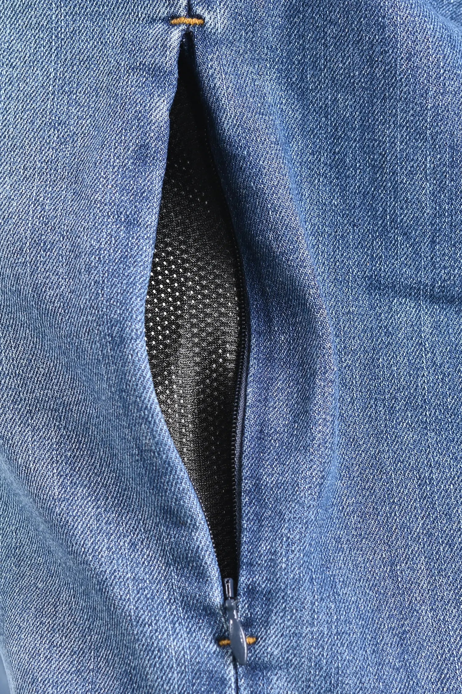 Bela Kevin (MXD-403) Jeans Moto per Uomo Blu 