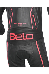 BELA-1PC tuta ROCKET MIX CANGURO NERO/ROSSO 