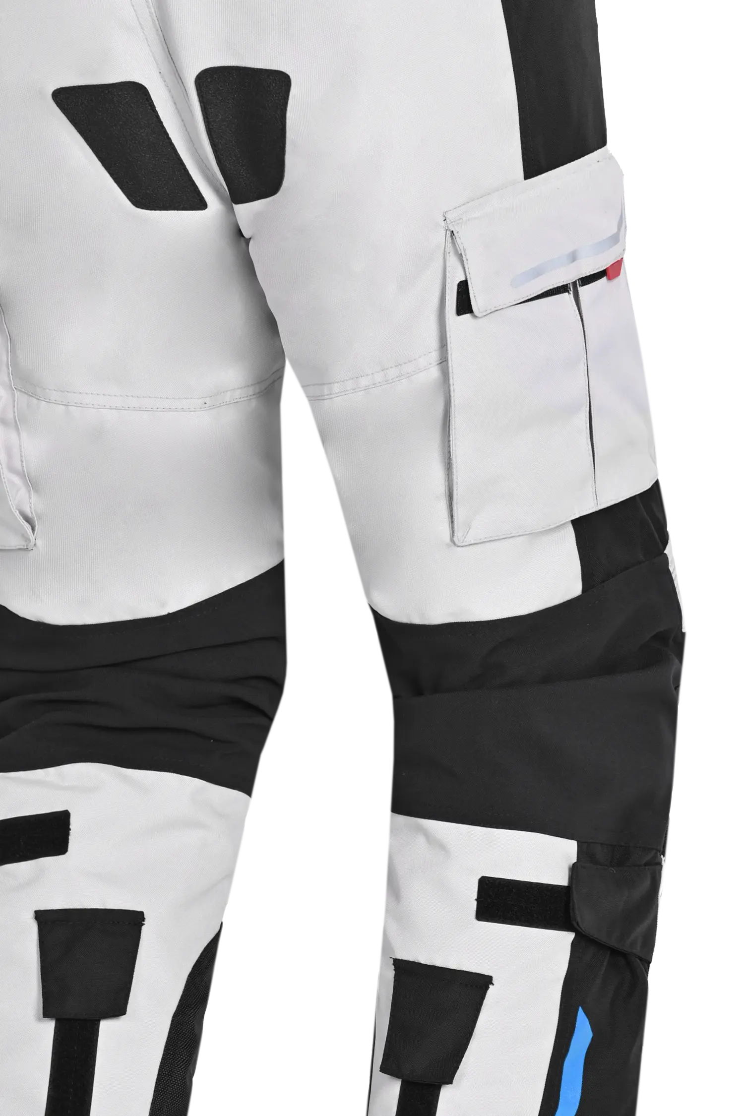 Bela Transformer Pantaloni da moto uomo Ghiaccio Nero Blu 