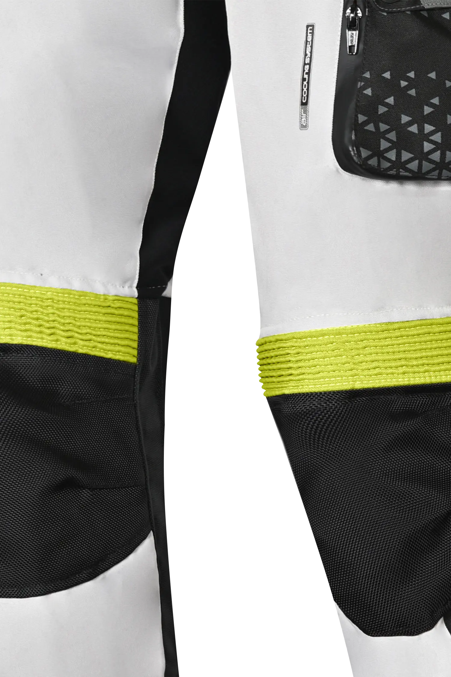 Bela Crossroad Extreme WP Pantaloni tessuto impermeabile Ghiaccio/Nero/Giallo Fluor 