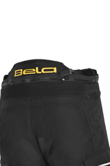 Bela Transformer Pantaloni da moto uomo Nero Giallo fluor 