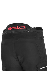 Bela Transformer Pantaloni da moto per uomo Nero/Rosso 