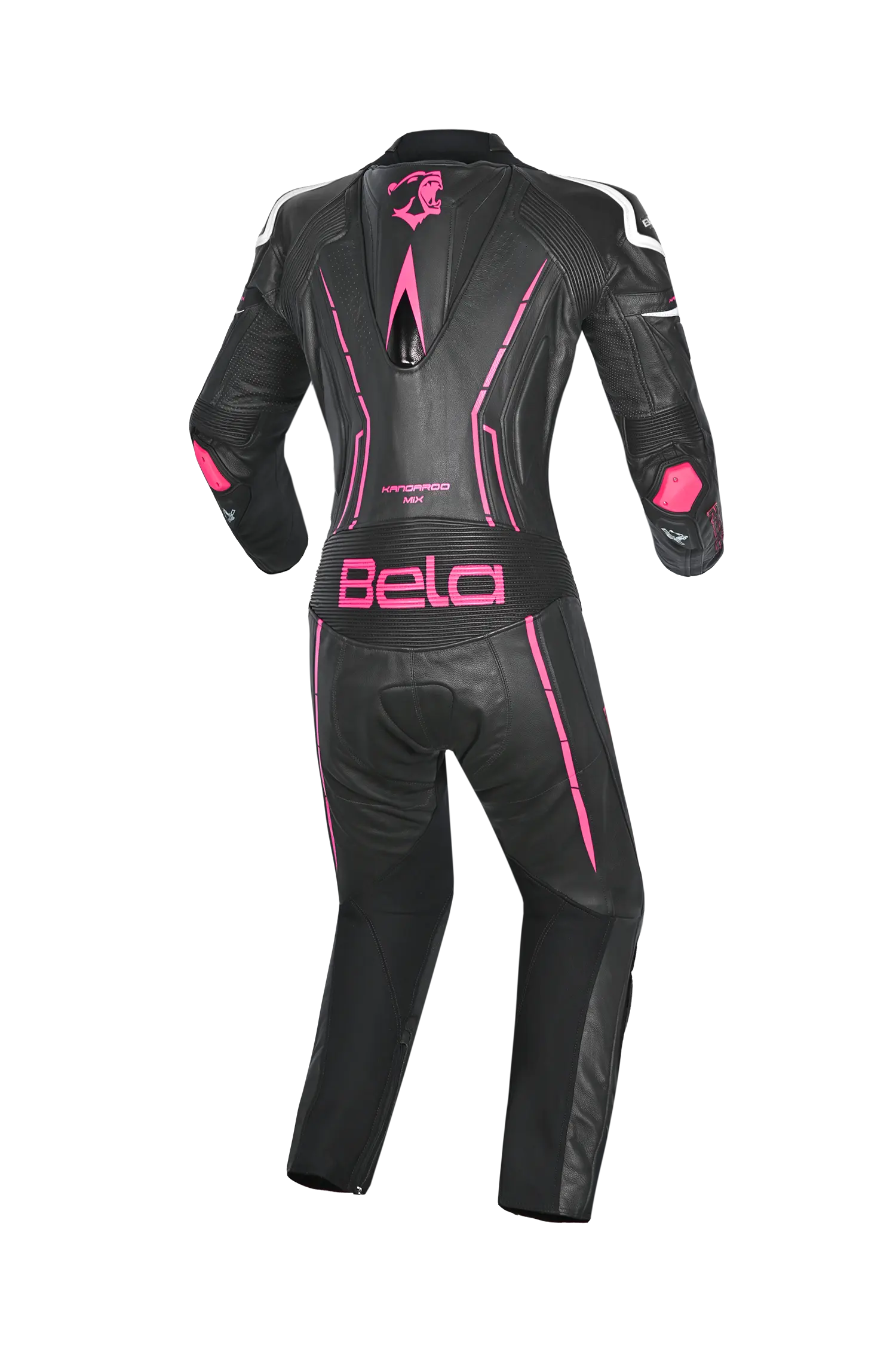 Bela Rocket Nero rosa 1PC Tute Pelle Di Canguro Mix Donna 