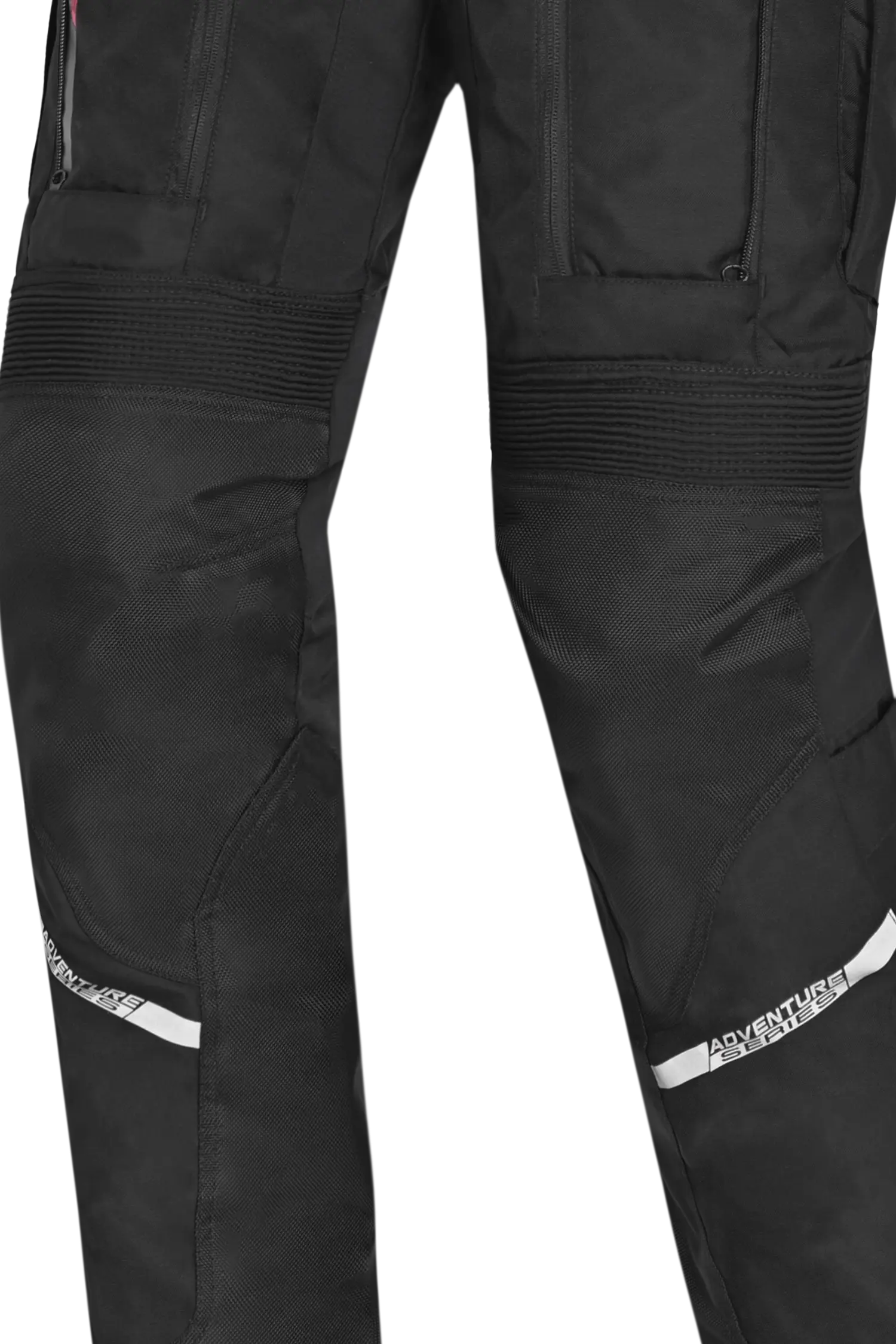 Bela Transformer Pantaloni da moto per uomo Nero/Rosso 