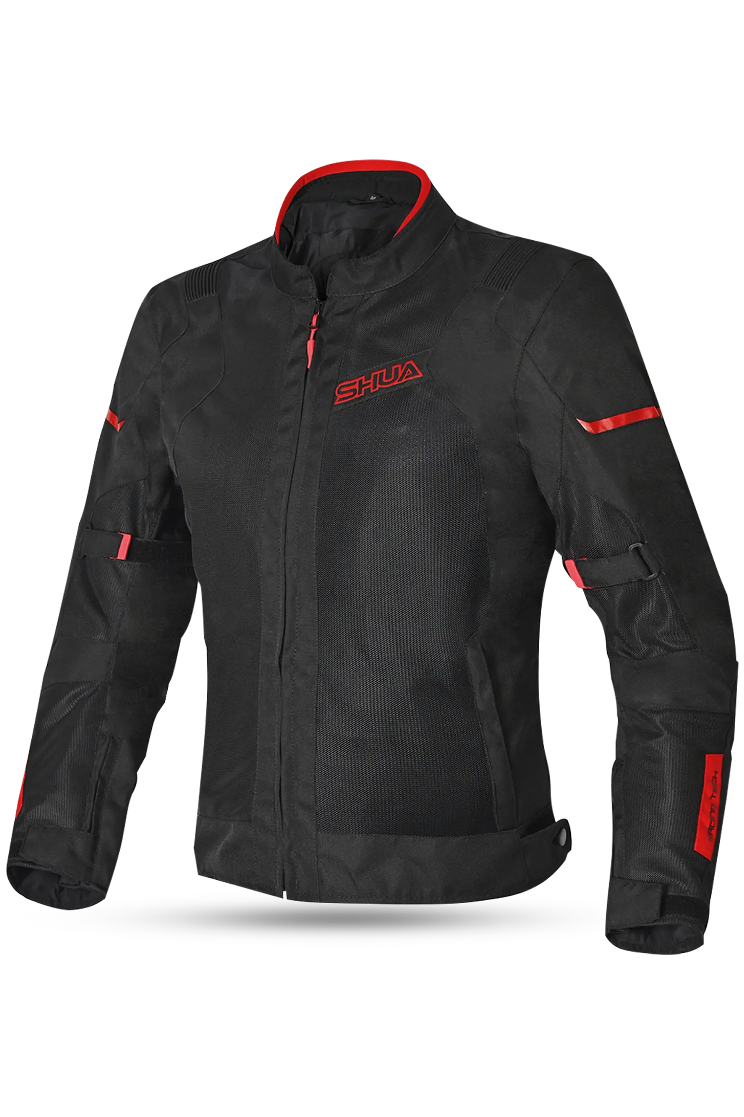 SHUA GRAVITY LITE GIACCA TESSUTO NERO/ROSSO Estivo traforato Uomo 