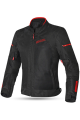 SHUA GRAVITY LITE GIACCA TESSUTO NERO/ROSSO Estivo traforato Uomo 