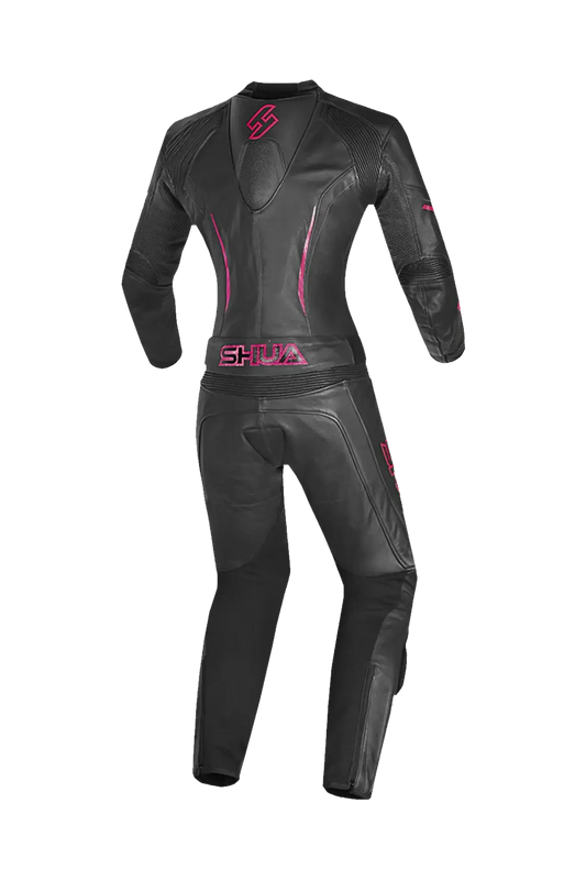 Shua Infinity Women's 2-Piece Motorcycle Suit Black/Fushia – Yamoto.it