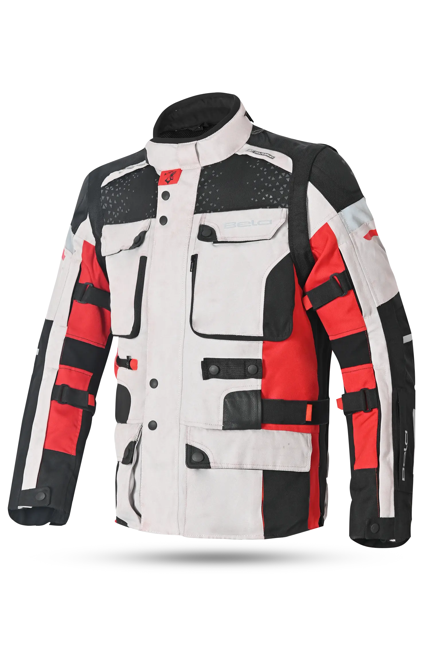 Bela Cross Road Extreme WP uomo Giacca Tre strati moto ( Maniche removibili ) 